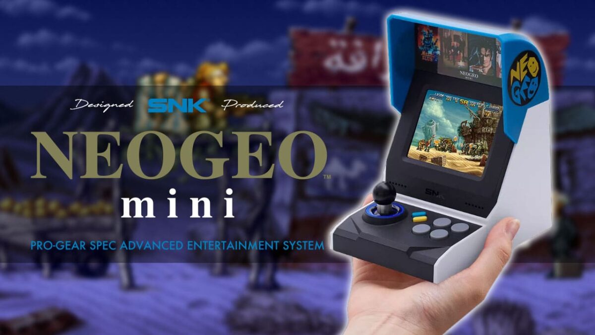 Neo Geo Mini – miniaturka dla fanów automatówek – arhn.eu