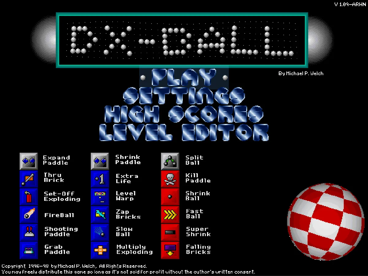 DX-Ball (2026 Remaster) – arhn.eu